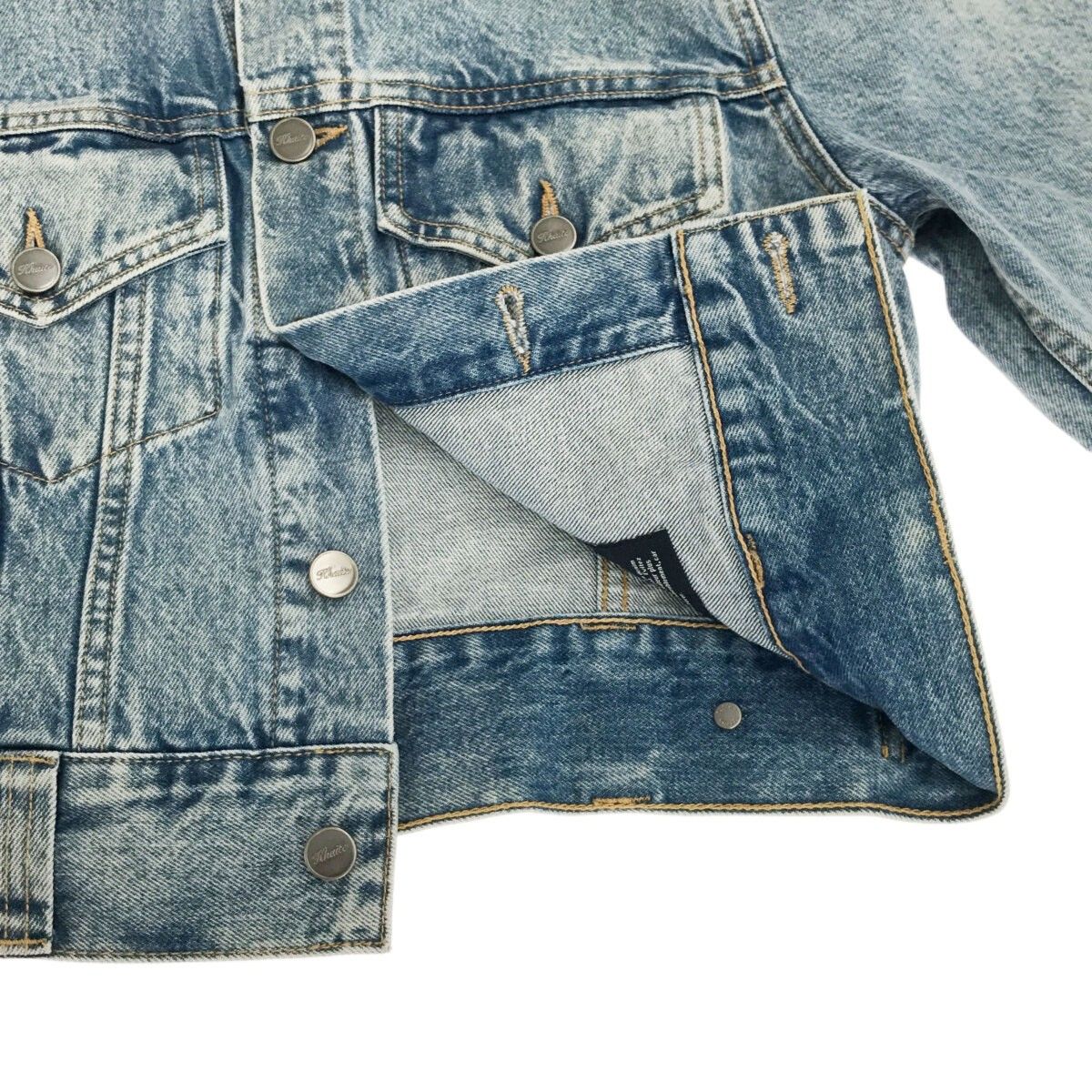 KHAITE ケイト RIZZO DENIM JACKET クロップドデニムジャケット