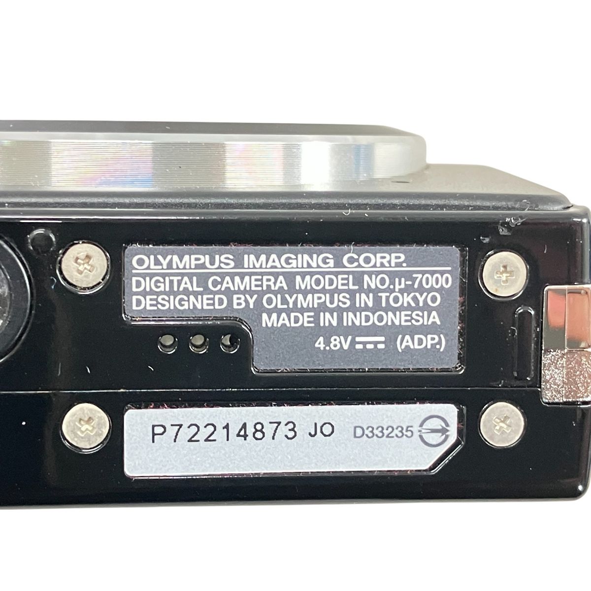 OLYMPUS μ-7000コンパクトデジタルカメラ コンデジ ブラック