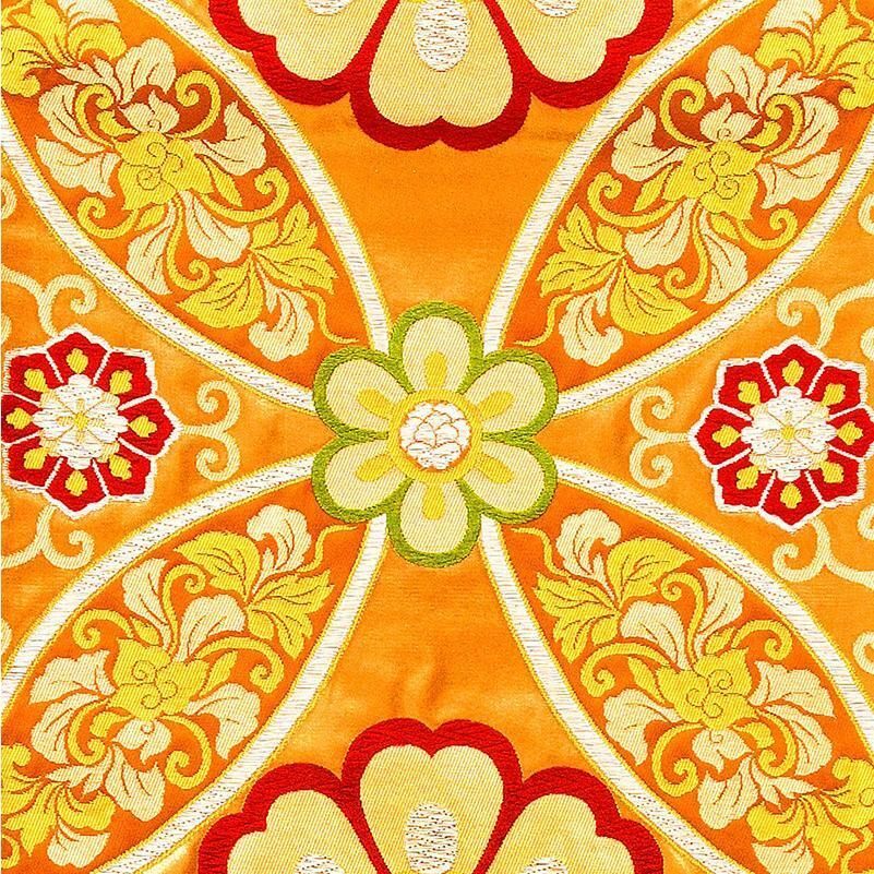 平和屋着物○豪華振袖 雪輪草花文 金彩 正絹 逸品 AABD3926ph 平和屋