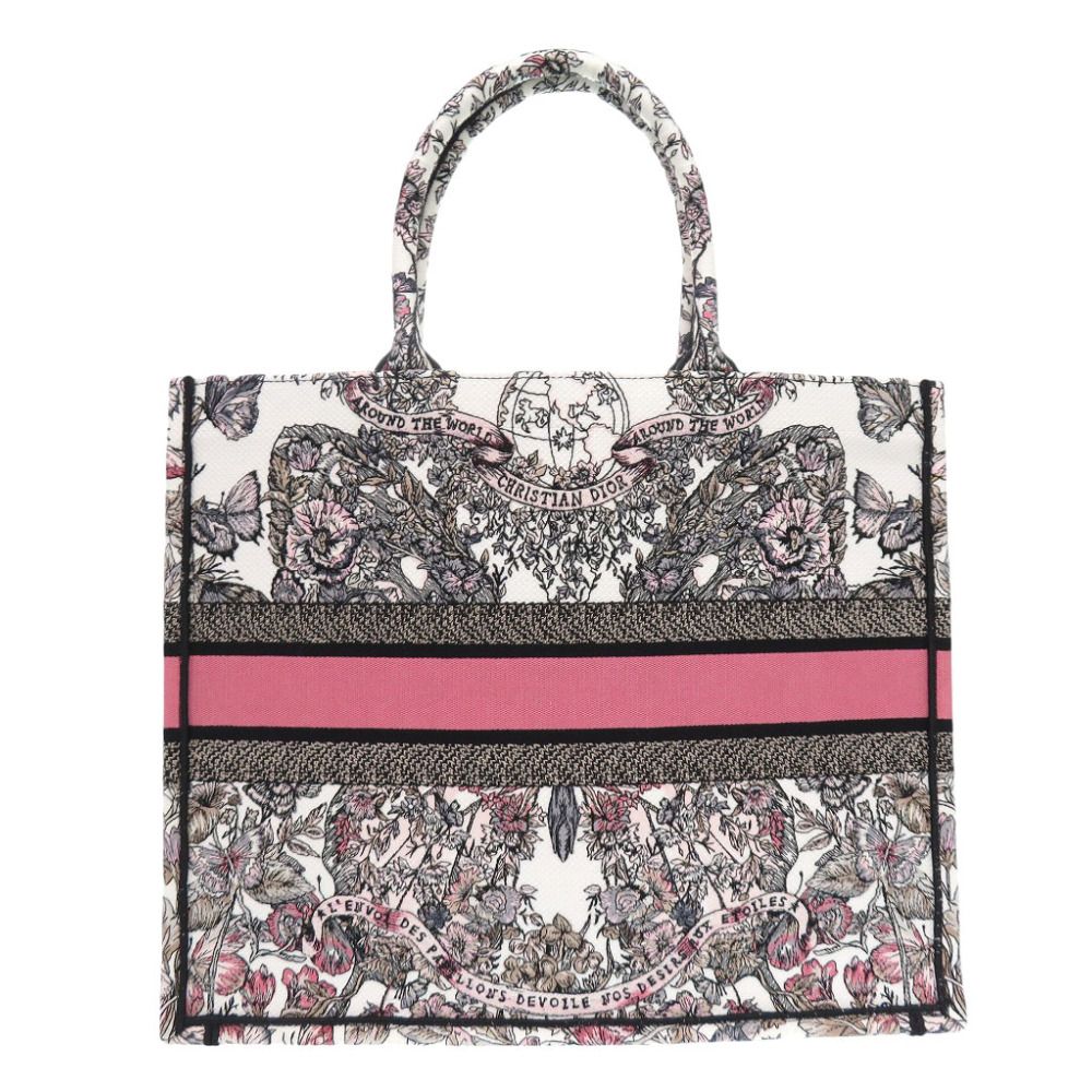 新品同様 クリスチャン ディオール ブックトート ラージ トートバッグ