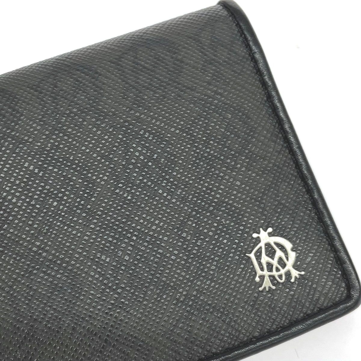 dunhill ダンヒル ウィンザー カードケース ダークグレー PVC メンズ