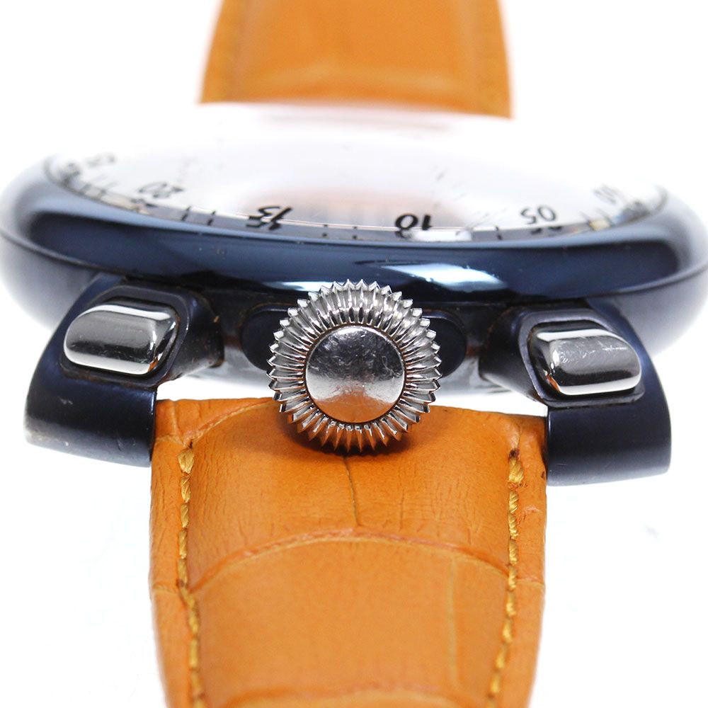 GaGa MILANO】ガガミラノ マヌアーレ48 クロノグラフ 5050.8