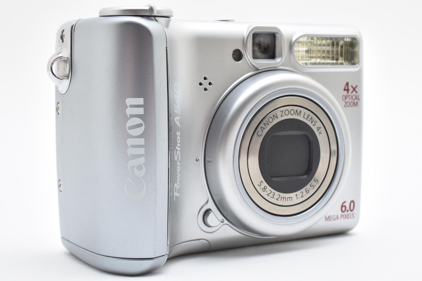 完動品】Canon PowerShot A540 デジカメ 単三電池対応 光学4倍ズーム
