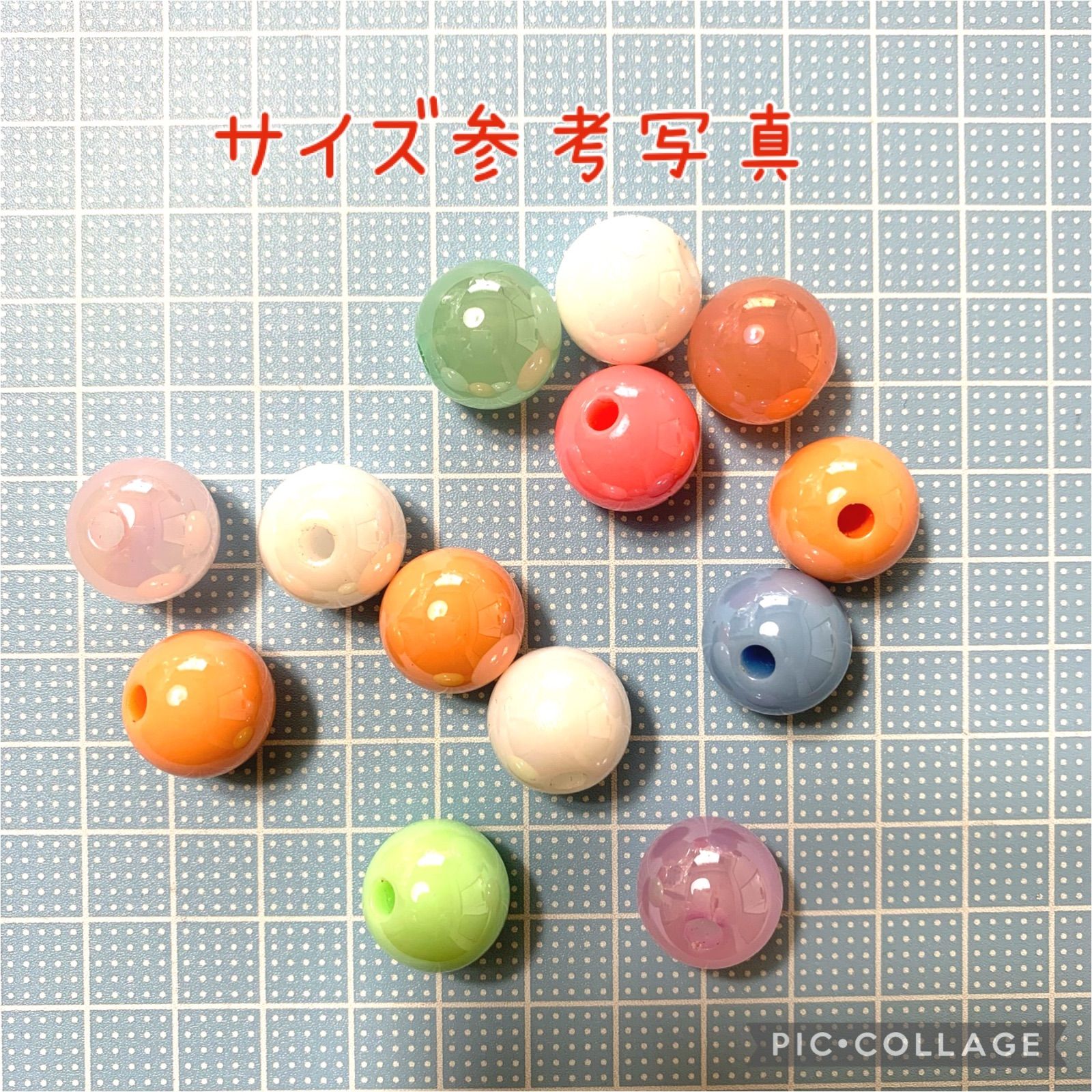 ビーズミックス 45個 片穴 両穴 丸玉 マウス 星 ハート ローズ ロンデル アクリルビーズ チャーム カスタムボールペン アクセサリーパーツ  ハンドメイド - メルカリ