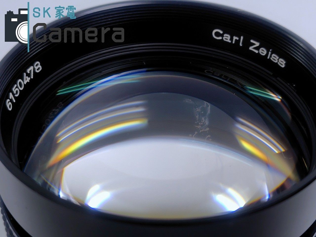 中古】 CONTAX Planar 85mm F1.4 AEG Carl Zeiss METAL HOOD 4