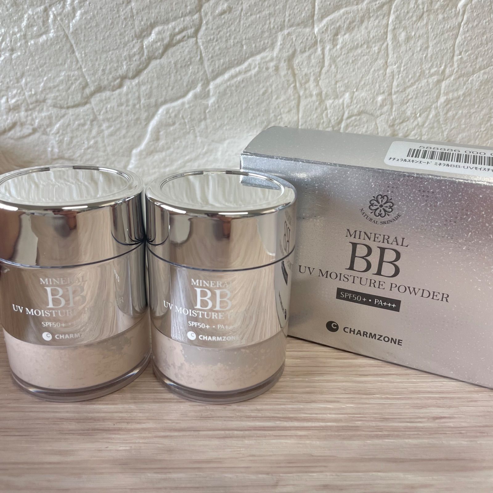 チャームゾーン ミネラル BBパウダー UV 特別セット6点セット チャームゾーン ナチュラルスキンエードミネラルBB UV