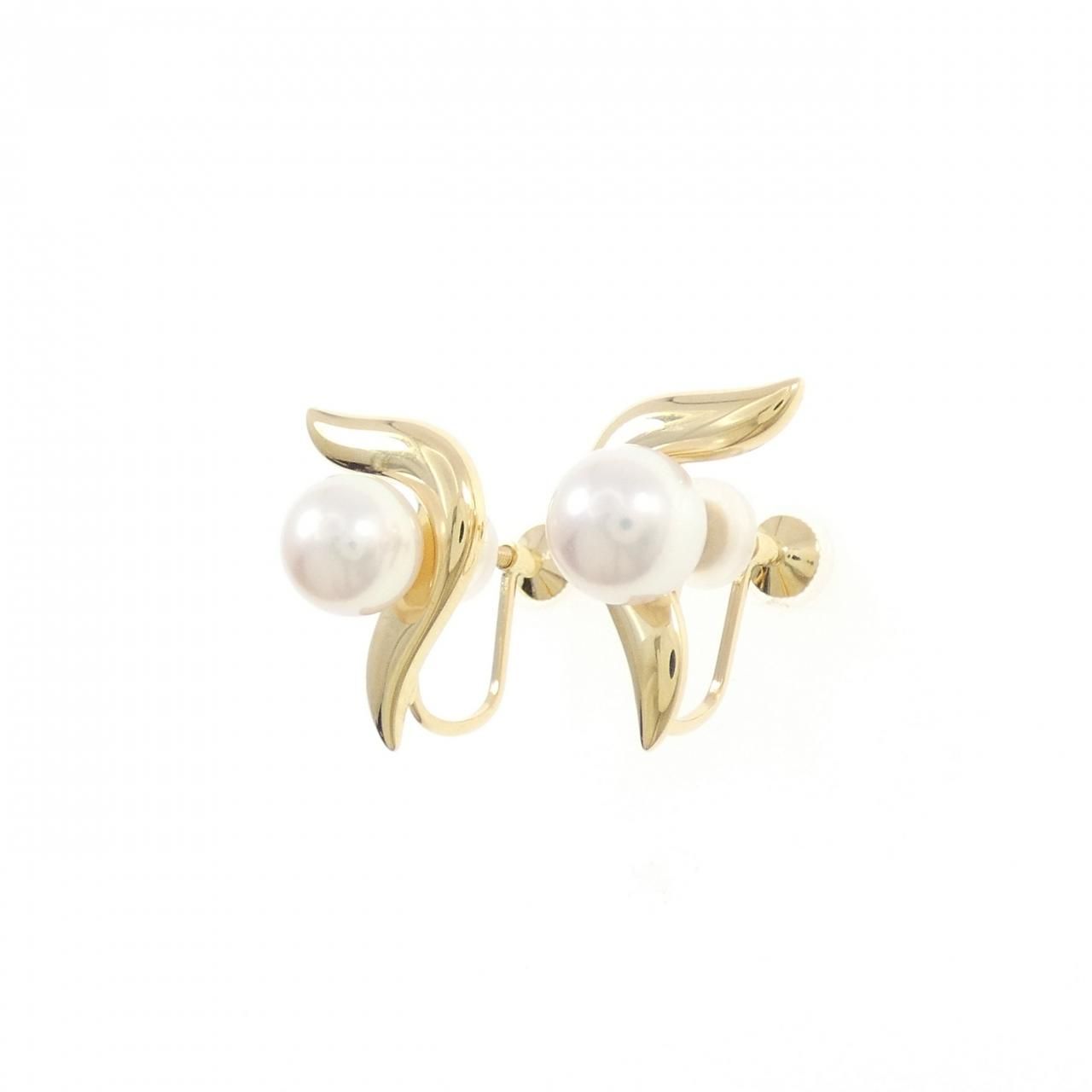 ミキモト アコヤパール イヤリング 6.8mm