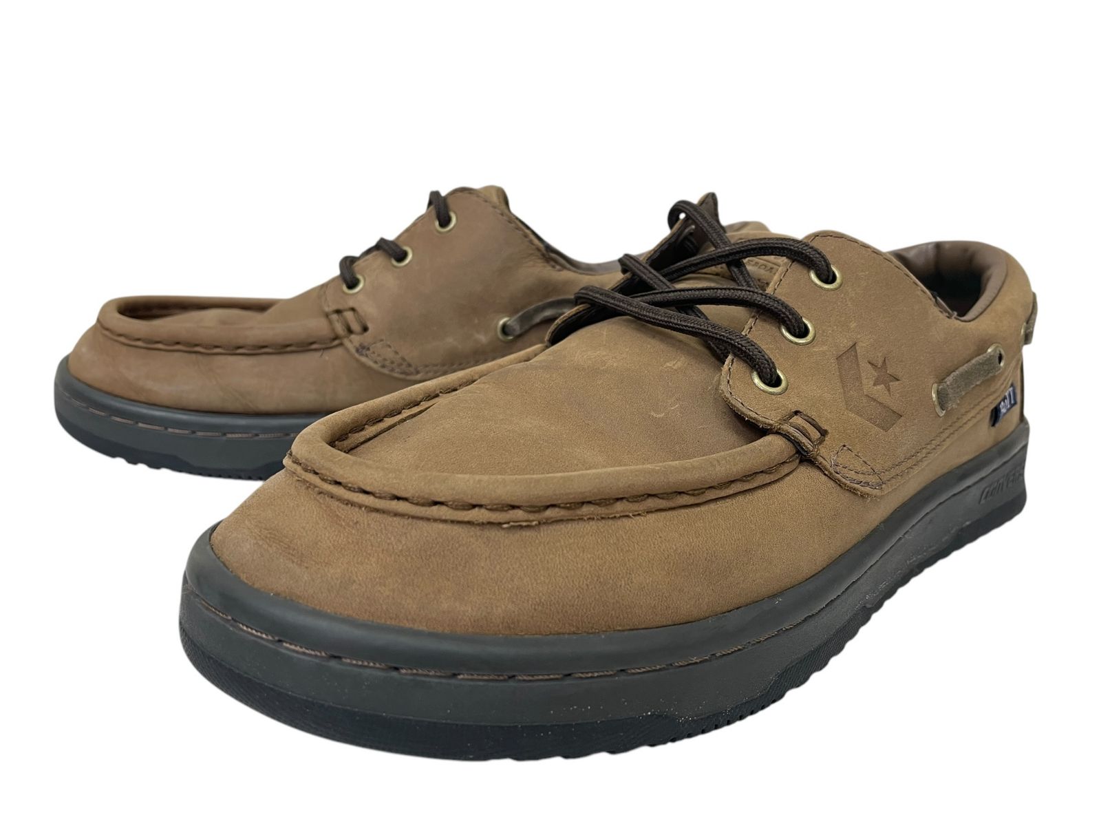 CONVERSE (コンバース) ×BOTT DECKSTAR SK デッキシューズ 1SD338 27cm US9 ブラウン メンズ/045