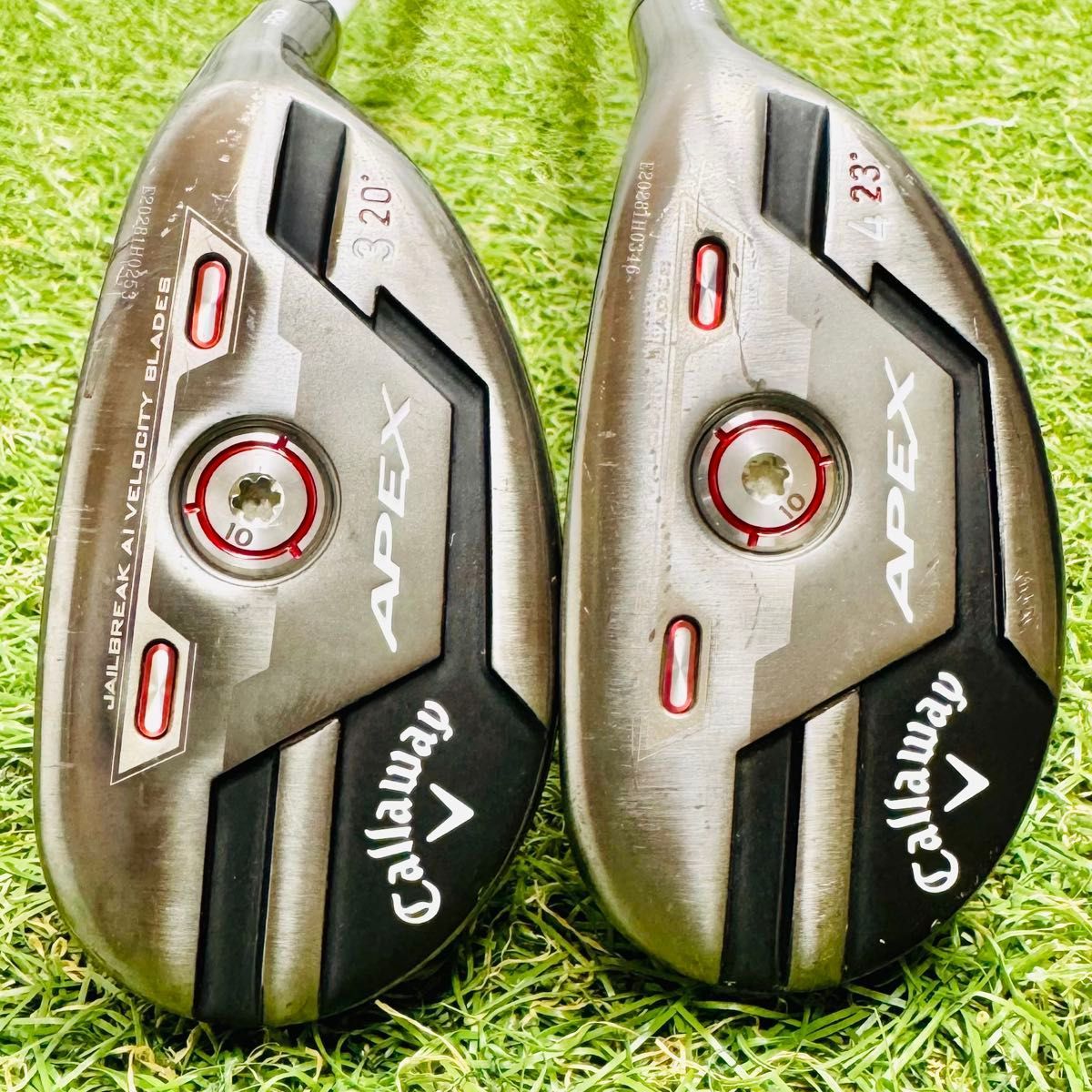 【良品】キャロウェイ APEX PRO 3UT 4UT ユーティリティ S 2本 良品】キャロウェイ APEX PRO 3UT 4UT ユーティリティ S 2本