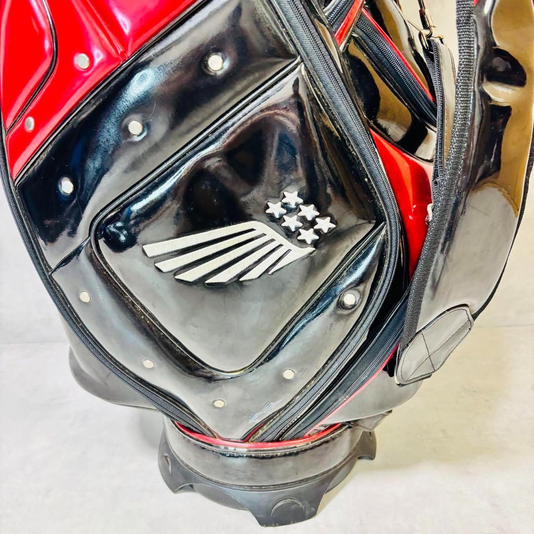 Titleist タイトリスト キャディバッグ CB431 トリコロール 中古 Titleist タイトリスト CB431 キャディバッグ トリコロールカラー