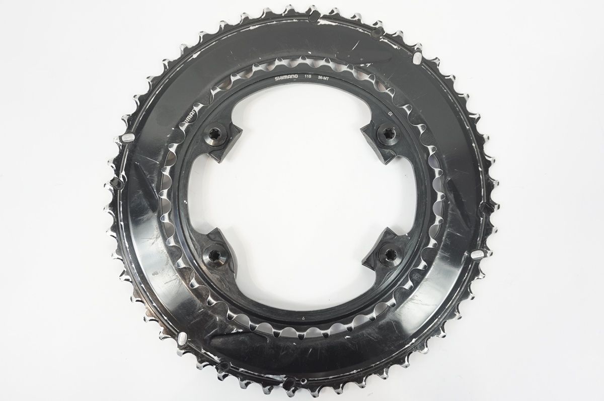 【超美品】DURA-ACE r9100 チェーンリング 52-36T SHIMANO 「シマノ」 DURA ACE FC-R9100 52-36T チェーンリング