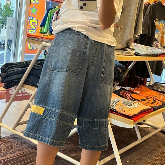 デニムハーフパンツ