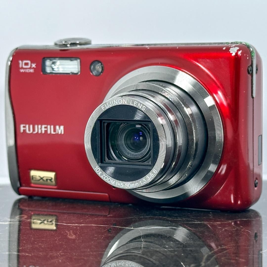 FUJIFILM FinePix F80EXR レッド 富士フイルム ファインピックス