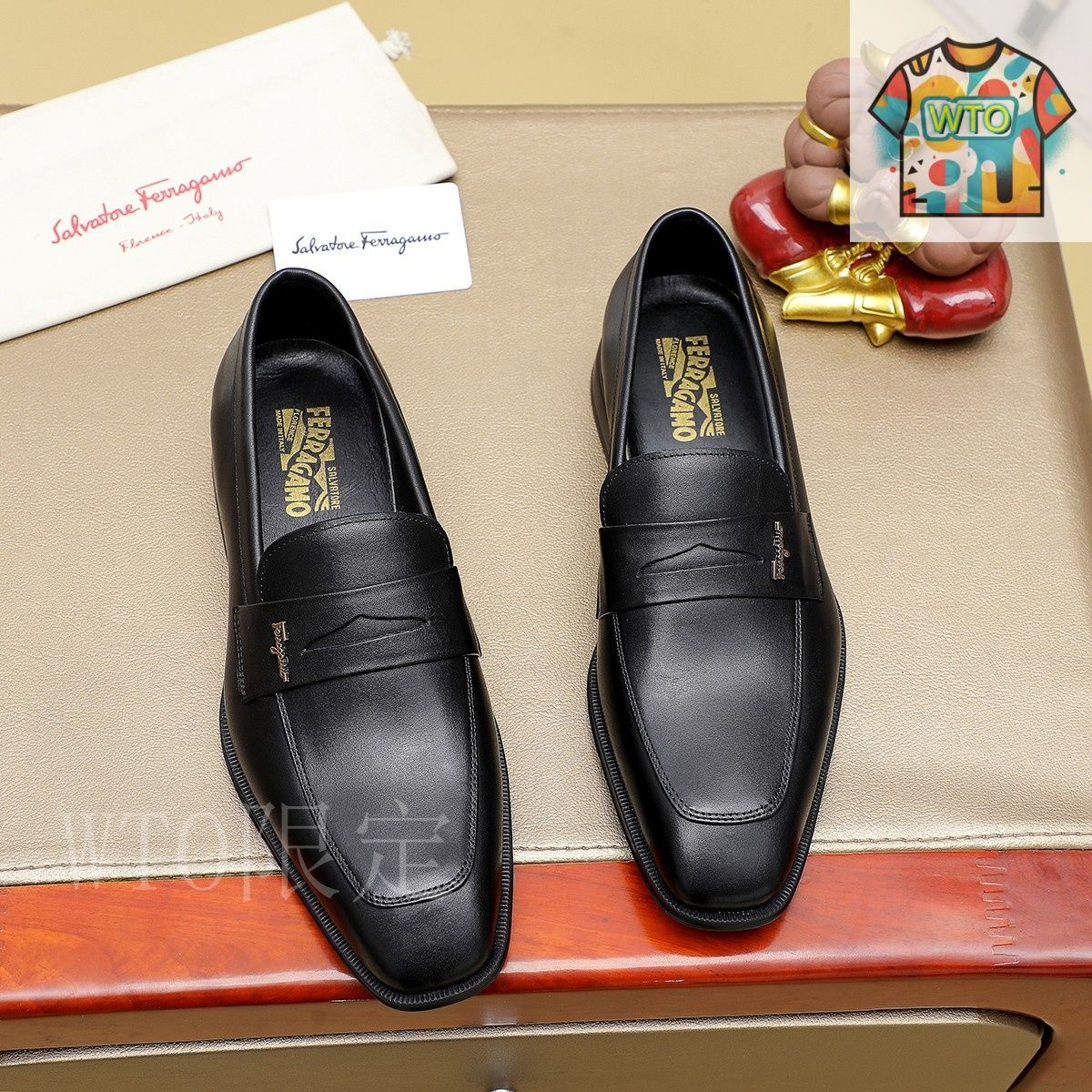 Ferragamo フェラガモ メンズ ビジネス シューズ08-3 - メルカリ