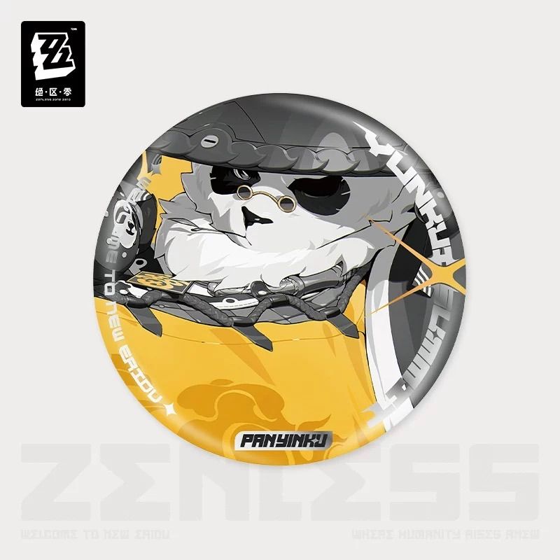 ゼンレスゾーンゼロ・公式 ゼンレス・ゼンゼロ・ZZZ 缶バッジ