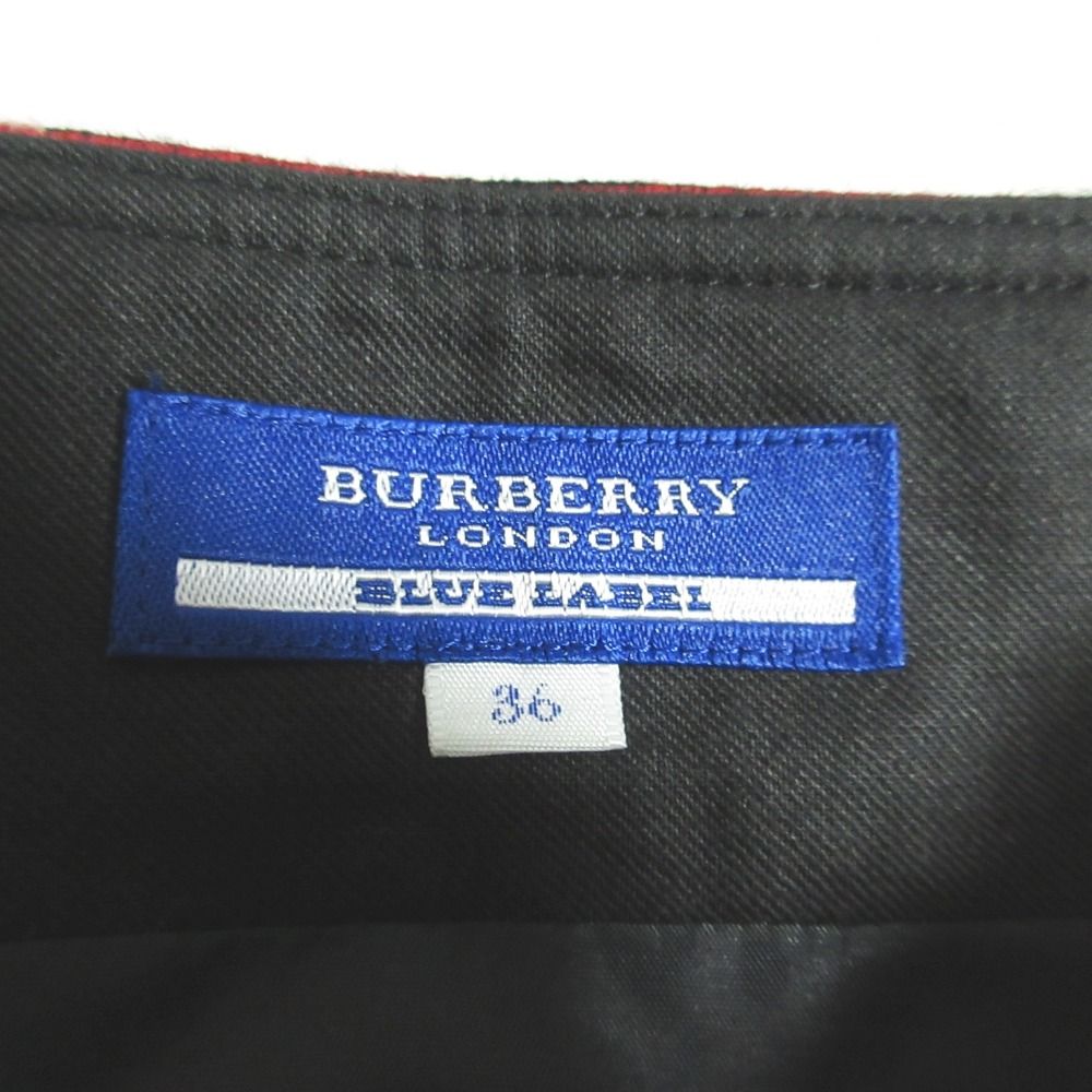 美品 BURBERRY BLUE LABEL バーバリーブルーレーベル チェック