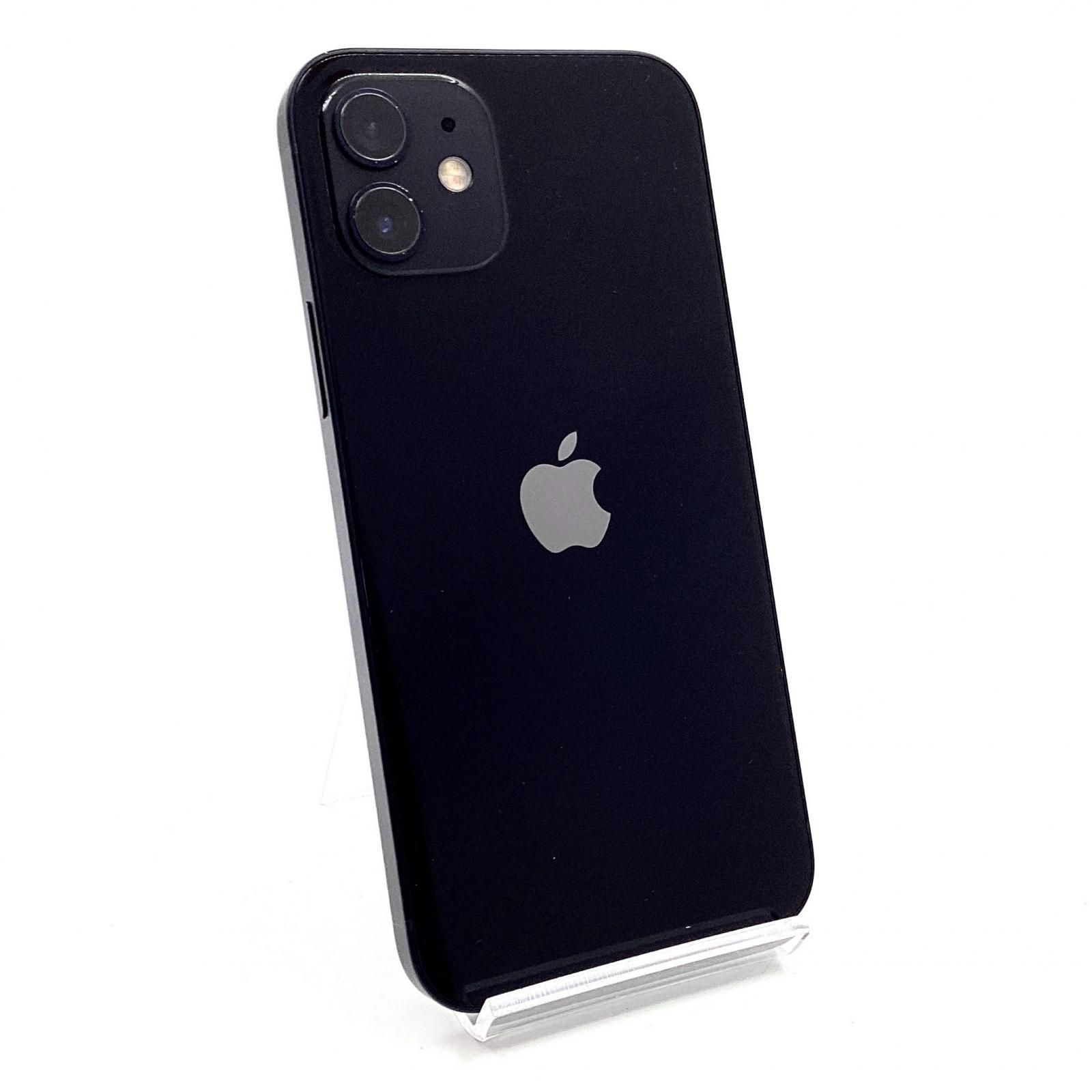 Apple iphone 12 64GB ブラック au SIMフリー 動作確認済 【全額
