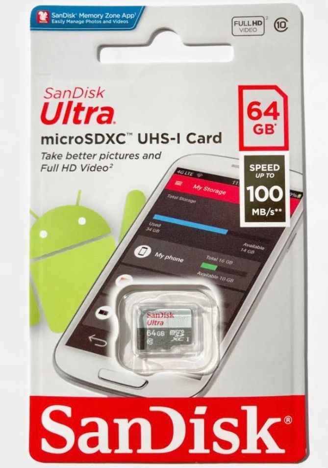 カーキ×インディゴ SanDisk microSD 256GB マイクロSDカード 1枚150M