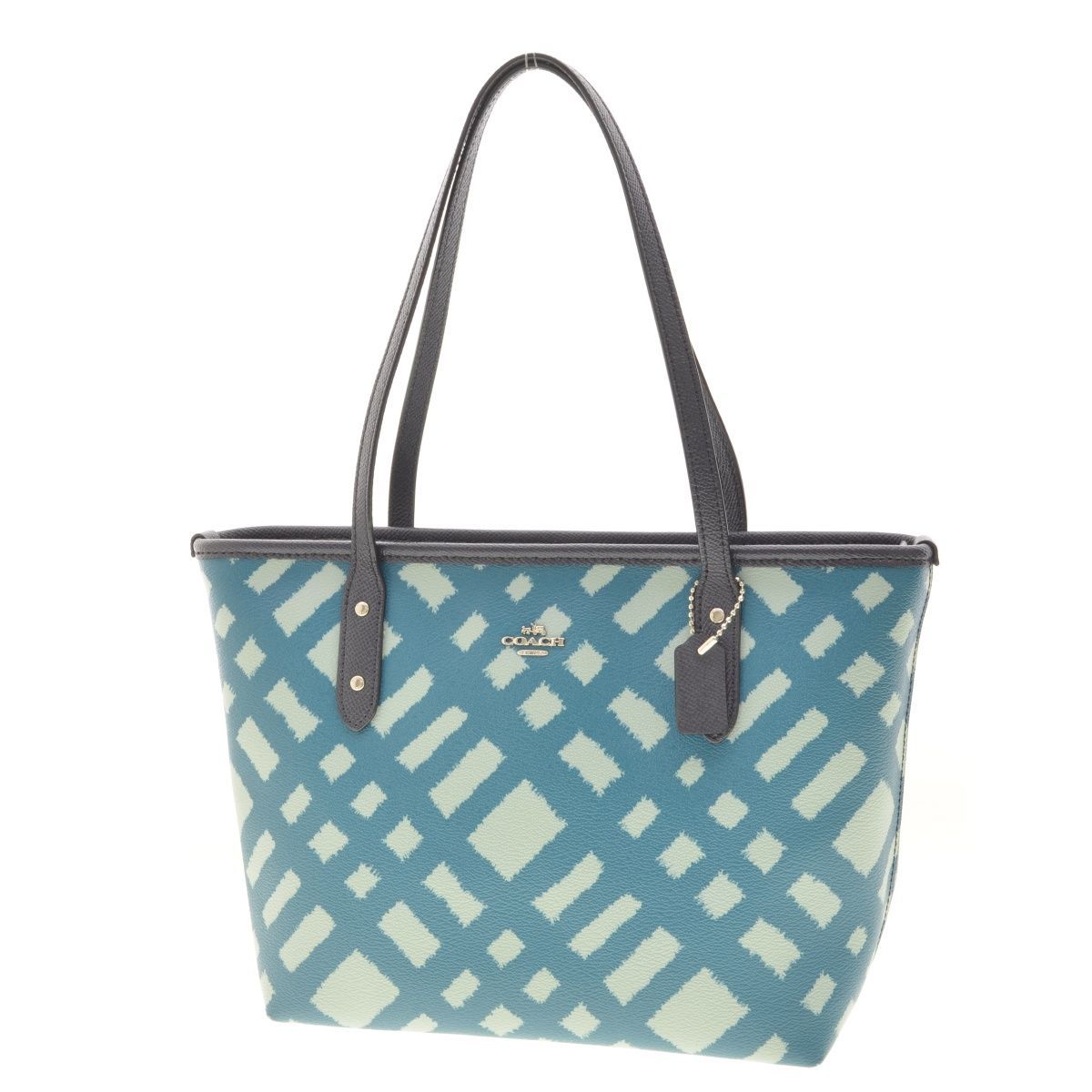 COACH】アウトレット品 F22246 ワイルドプラッドトートバッグ - メルカリ