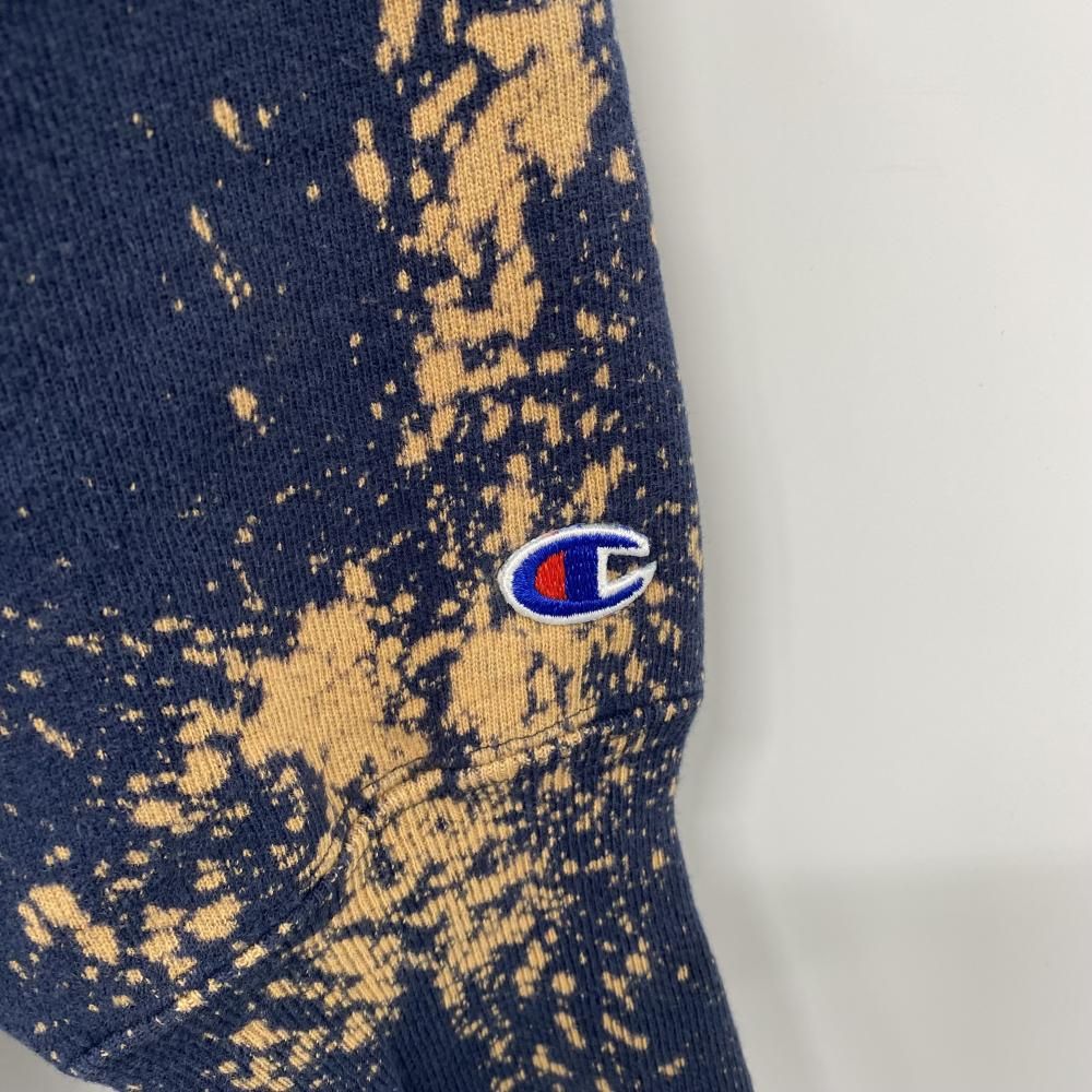 中古】90s Champion RW スウェット サイズXXL 目あり USA製 ブリーチ