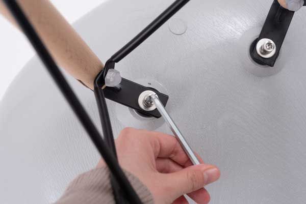 ビーチ とＡＢＳ樹脂のジュレチェア