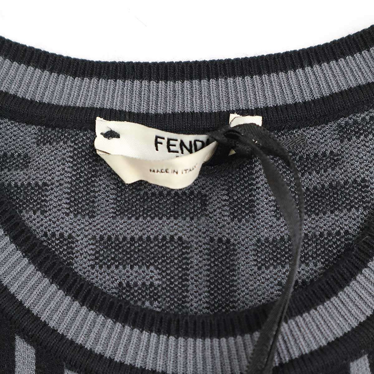 FENDIフェンディ　ワンピース　ドレス（インナー付き）　42 FENDIフェンディワンピースドレス（インナー付き）42
