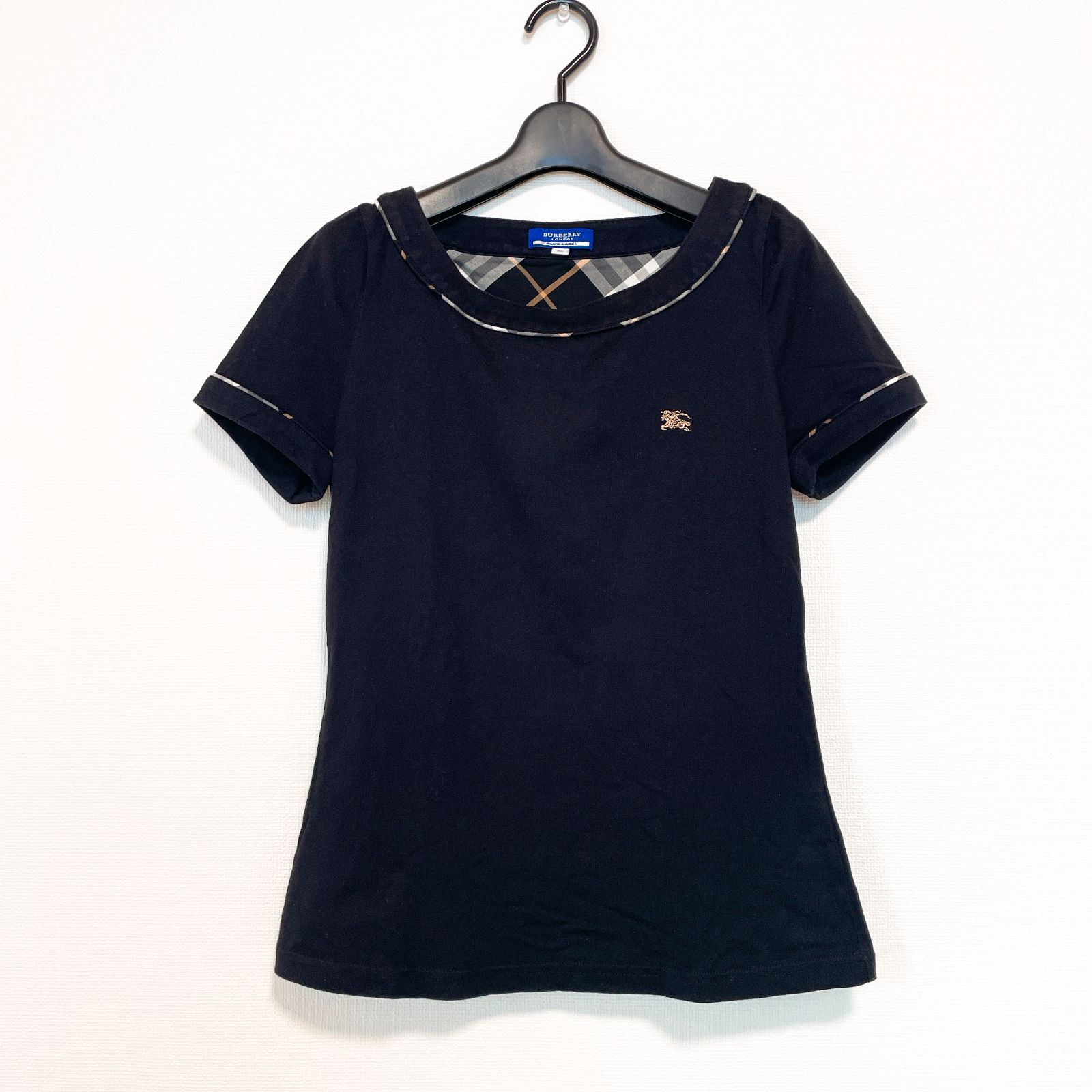 BURBERRY BLUE LABEL - 【中古】 バーバリーブルーレーベル 半袖
