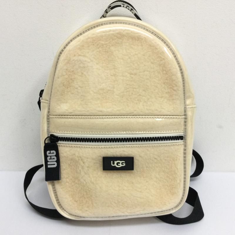 UGG アグ リュックサック、デイパック リュックサック、デイバッグ 1126834 DANNIE II MINI BACKPACK CLEAR  ダニー 2 ミニバックパック クリアー フェイクファー×ビニール - メルカリ