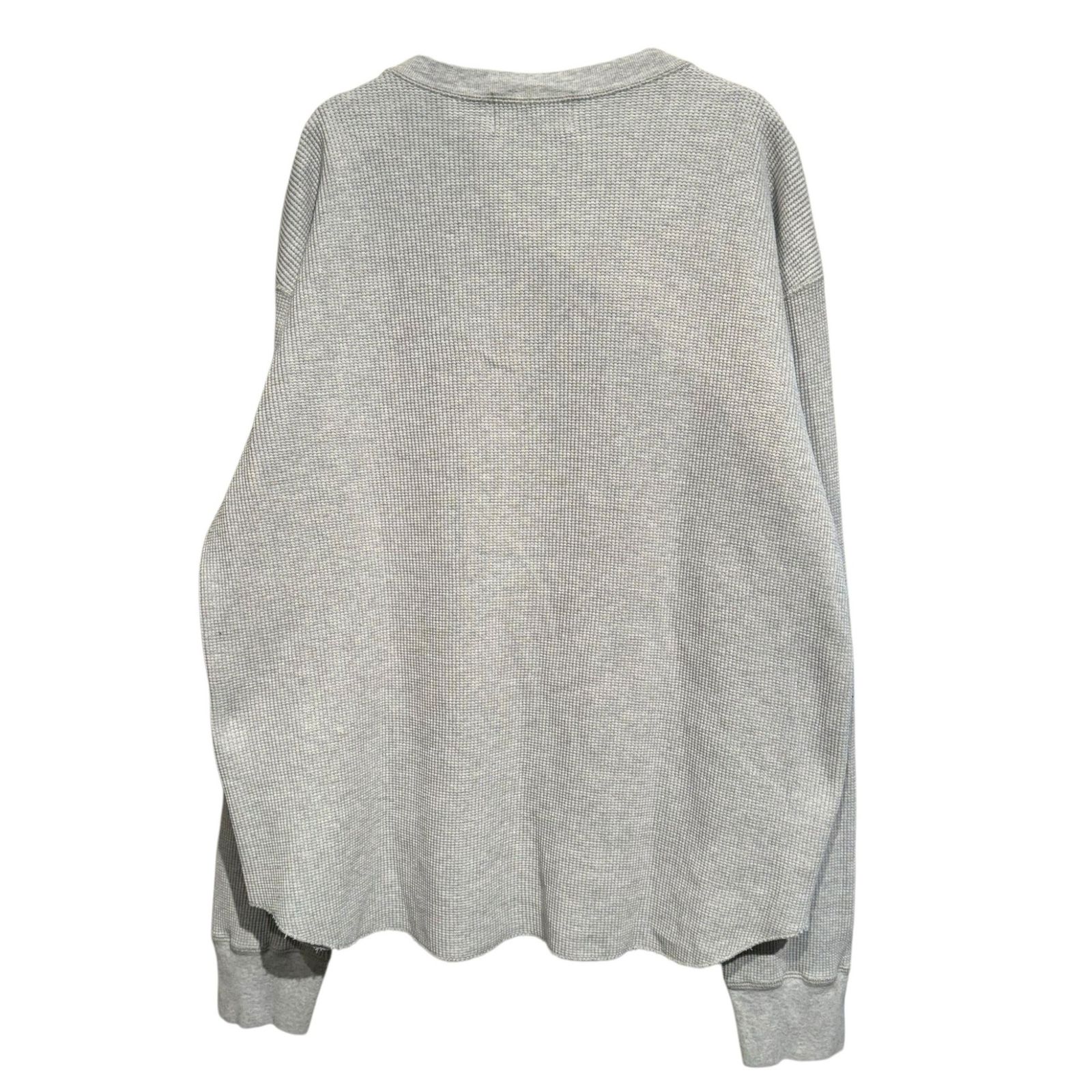 UNUSED (アンユーズド) ③ US2368 23AW Long Sleeve Waffle T-shirt 