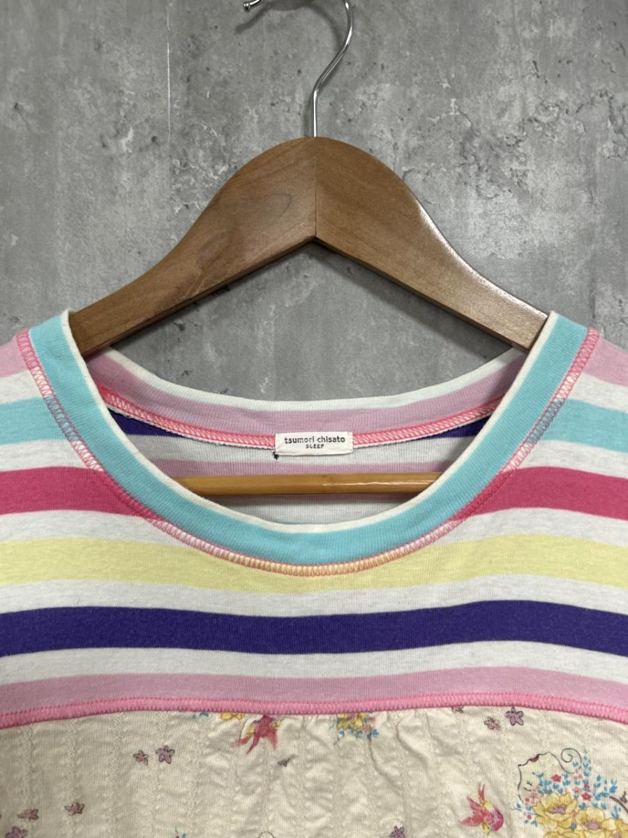 TSUMORI CHISATO ツモリチサト 花柄 レインボー ワンピース