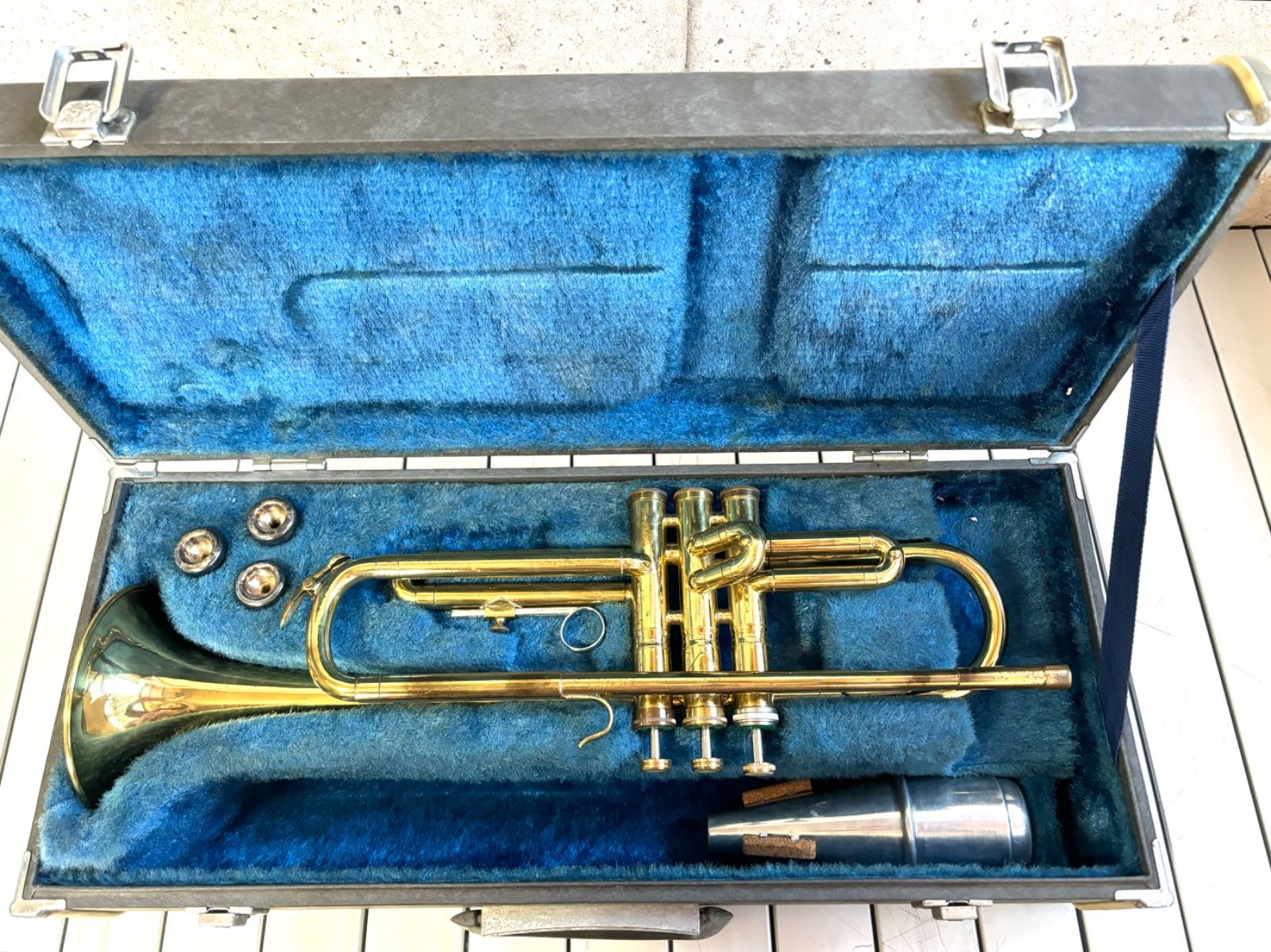 ELLIS STANDARD トランペット 631806 YAMAHAマウスピース ハードケース ミュート 現状品