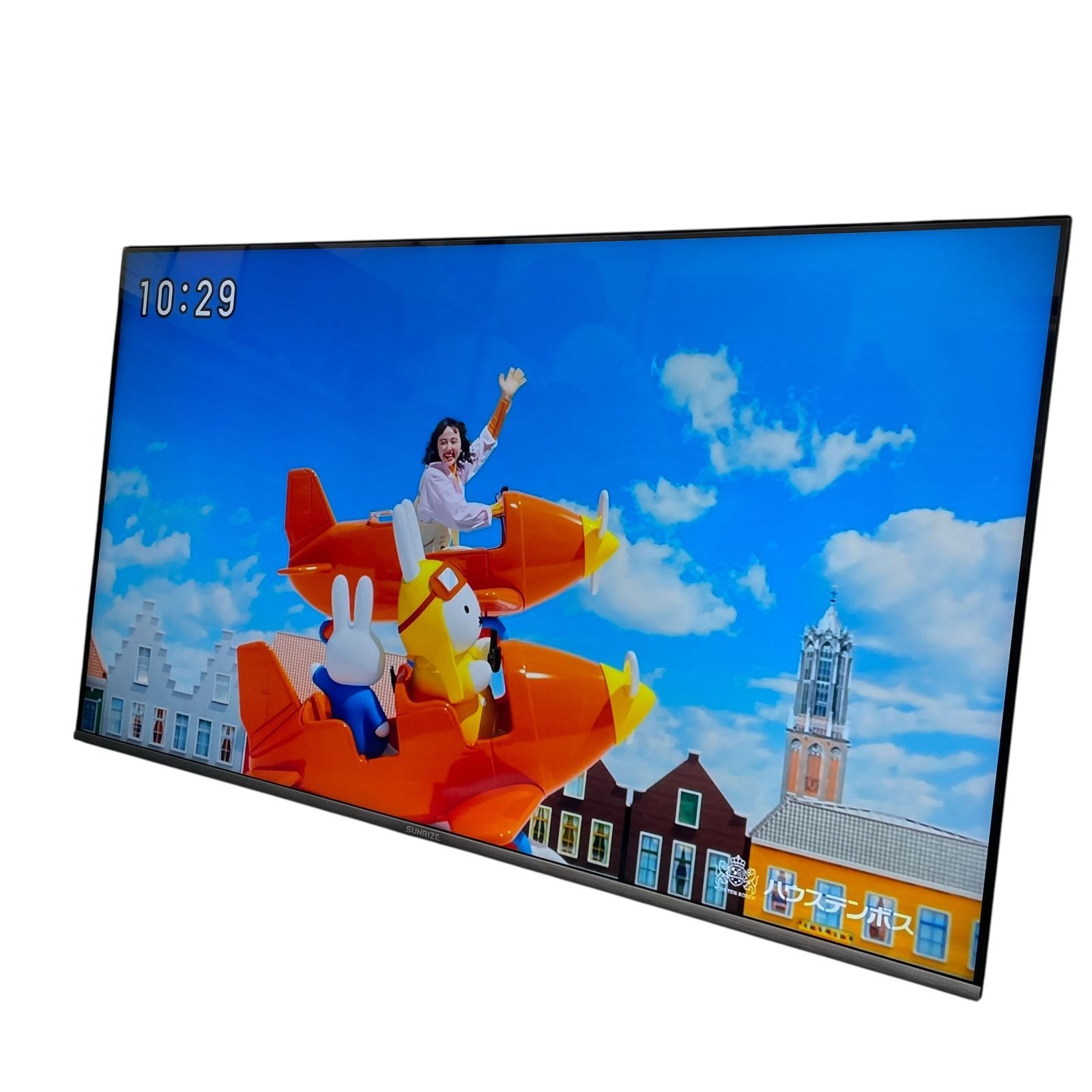 2019年製 SUNRISE テレビ tv55-4k-bk SUNRIZE 4Kフレームレステレビ [55インチ]の製品画像 - 価格.com