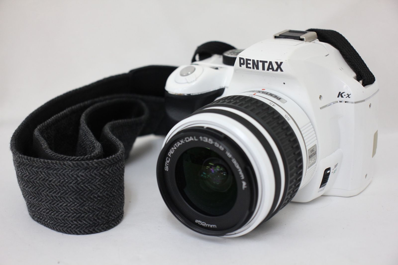 返品保証】 ペンタックス Pentax K-x SR ホワイト smc Pentax-DA