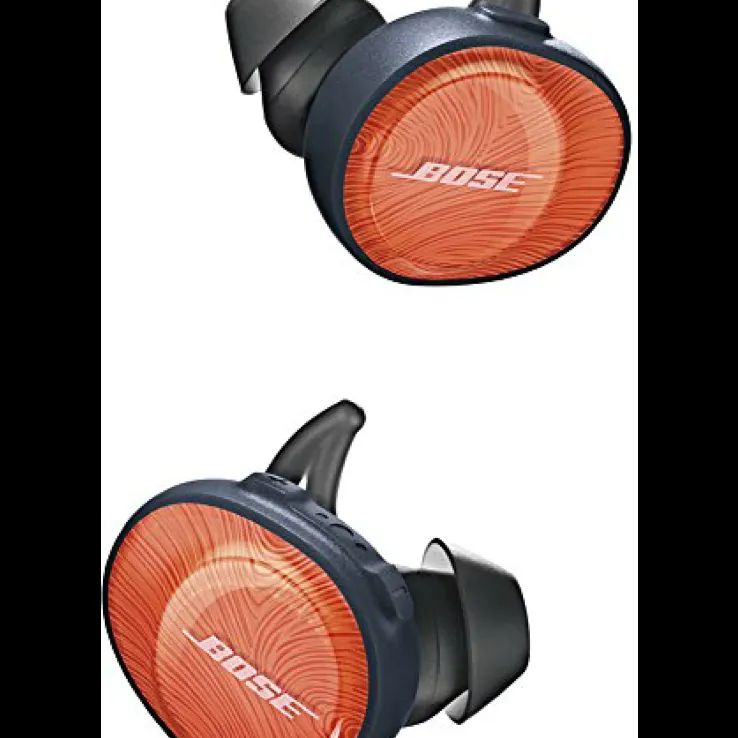 Bose SoundSport Free wireless headphones 完全ワイヤレス イヤホン ブライトオレンジ ミッドナイトブルー -  メルカリ