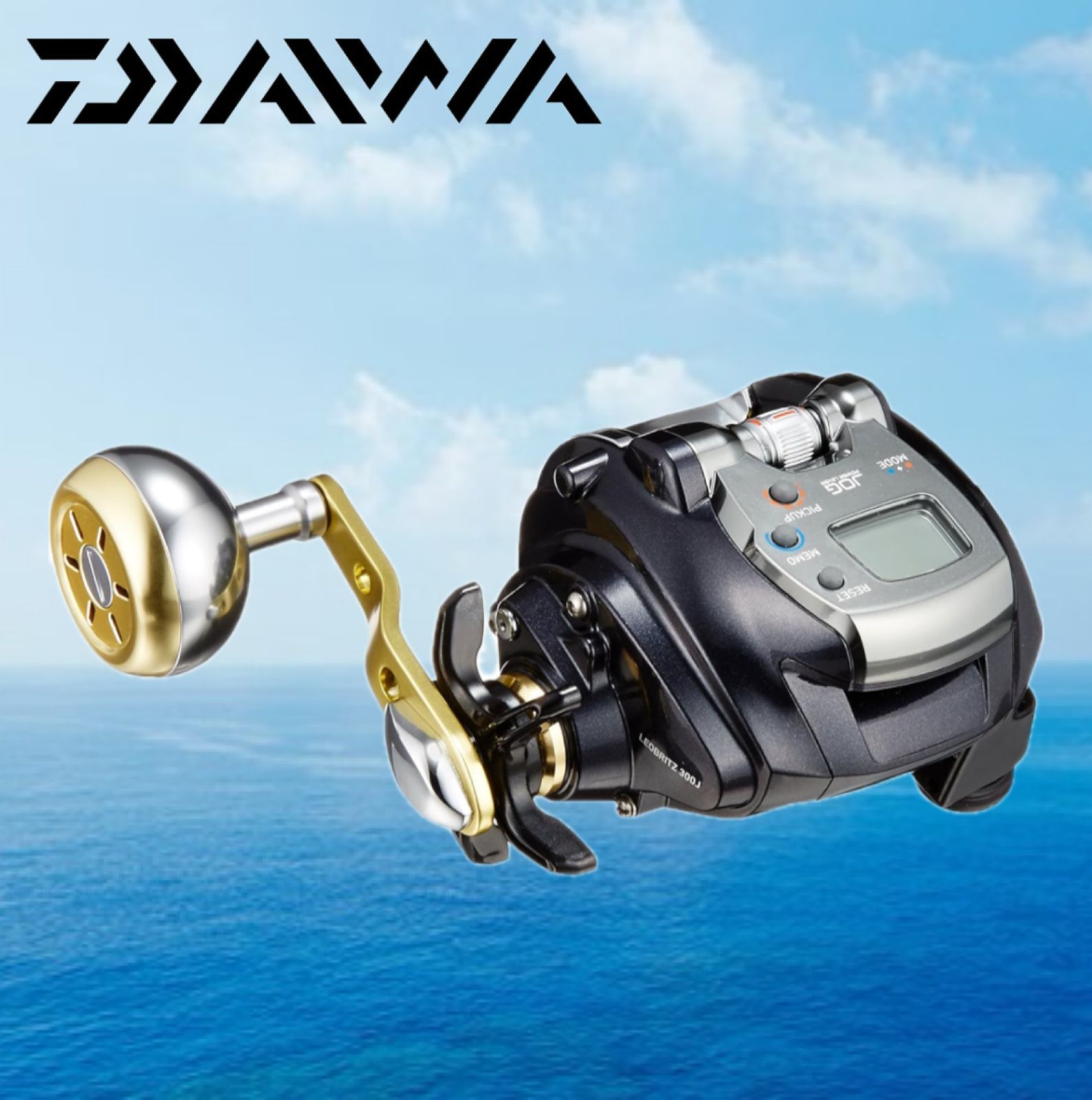 DAIWA レオブリッツ300j 使用距離300キロ レオブリッツ 300J(リール