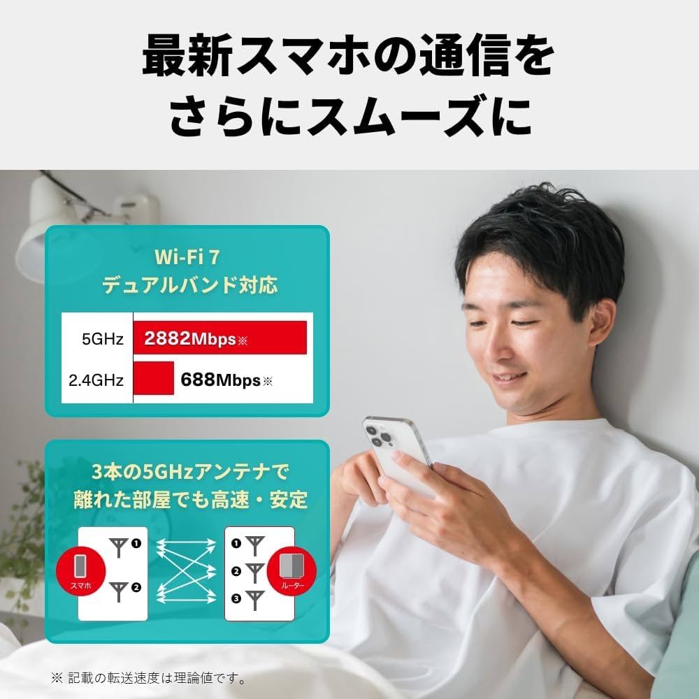 バッファロー WiFi ルーター 無線 LAN Wi-Fi 7 11be デュアルバンド 2882 688Mbps エコパッケージ WSR3600BE4P NBK WWW_KANDAIZUMI_COM