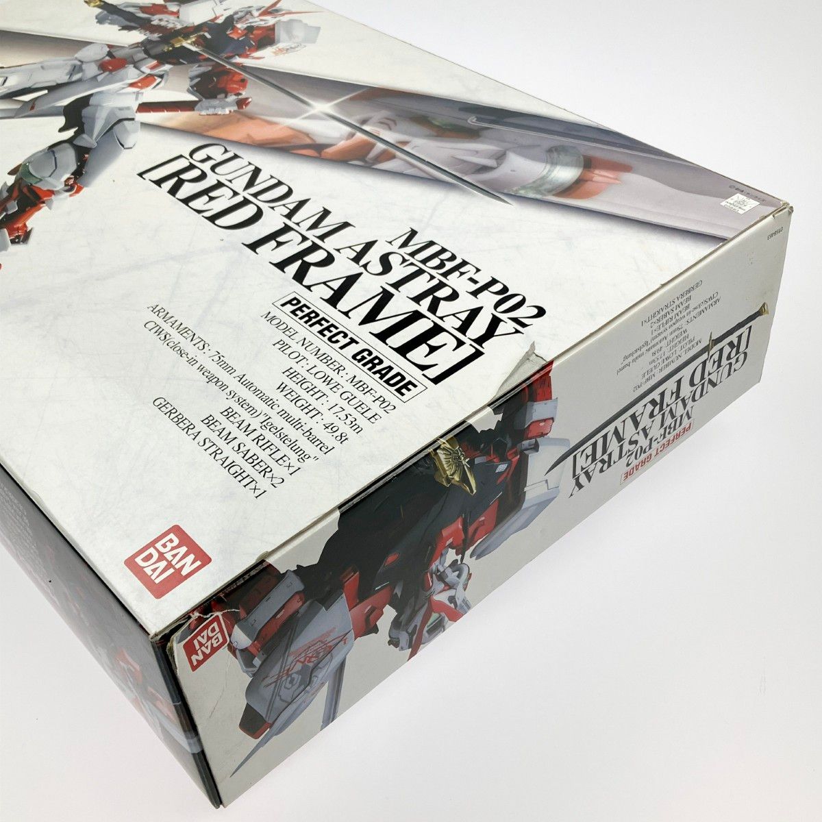 ▽▽ PG 1/60 ガンダムアストレイ レッドフレーム 未組立品 箱ダメージ有 ▽▽ PG 1/60 ガンダムアストレイ レッドフレーム 未組立品 箱