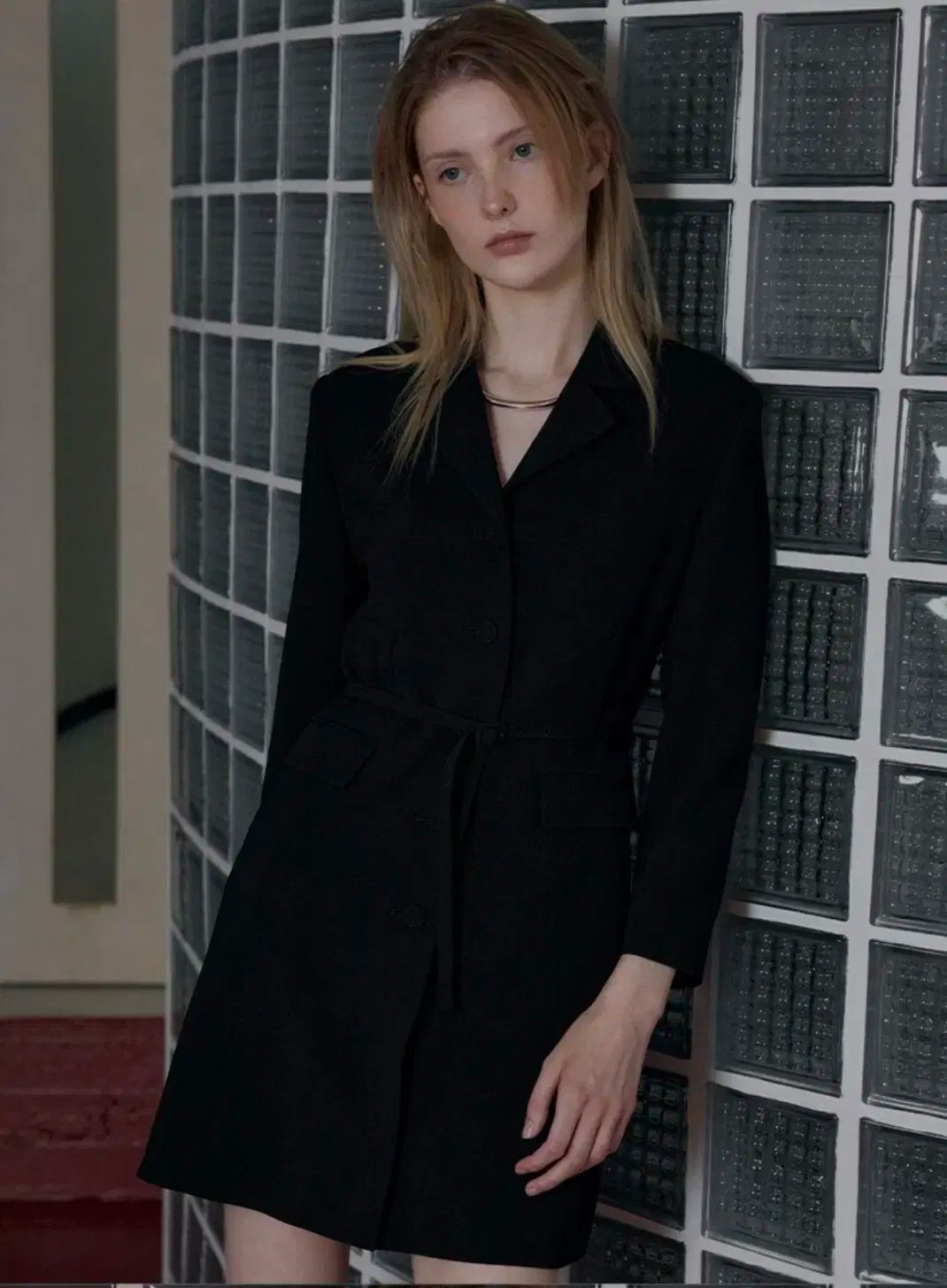 ベルト付き ジャケット