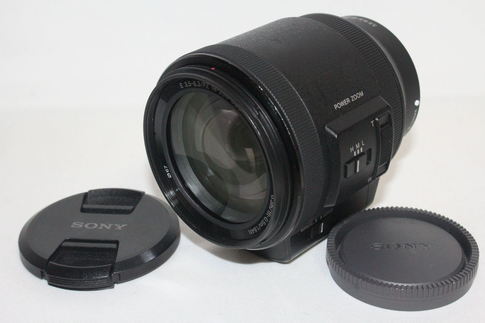 現状品 Sony SELP18200 APS-C E PZ 18-200mm F3.5-6.3 OSS ソニー 高倍率ズームレンズ デジタル一眼カメラα Eマウント 用