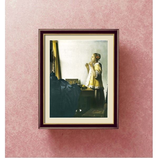 〔フェルメールの代表作〕謎多き画家 鮮やかな青色 ヨハネス・フェルメール（Johannes Vermeer）F6号 デルフトの眺望 フェルメールの代表作〕謎多き画家 鮮やかな青色 ヨハネス・フェル