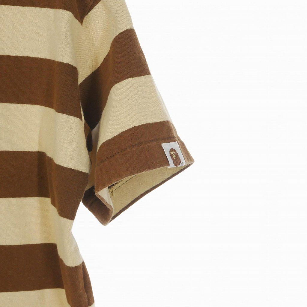 アベイシングエイプ A BATHING APE 90S ラガーシャツ ポロシャツ