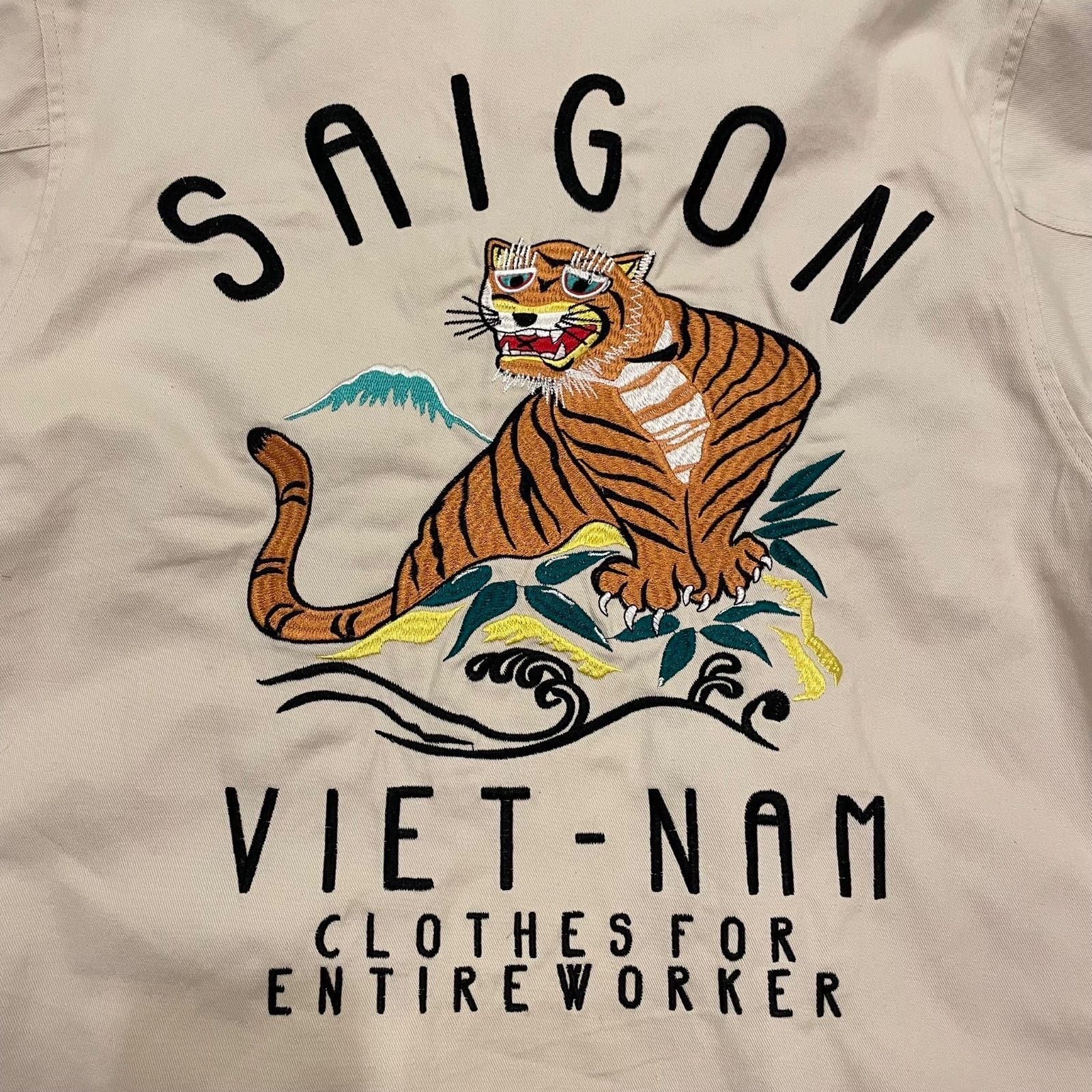 90s ベトジャン　古着　短丈 ビンテージ ☆ベトジャン ☆90s ☆ベトナムジャケット ☆used ☆古着