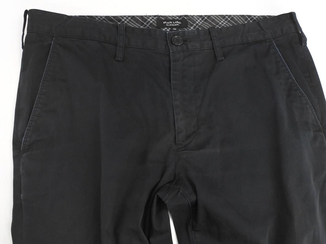 バーバリーブラックレーベル　82 BURBERRY バーバリー ブラックレーベル パンツ size82/黒