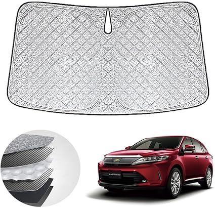 車内サンシェード ハリアー60系 ハリアー60系 サンシェード、車内泊 専用設計 WAIROGA トヨタ ハリアー