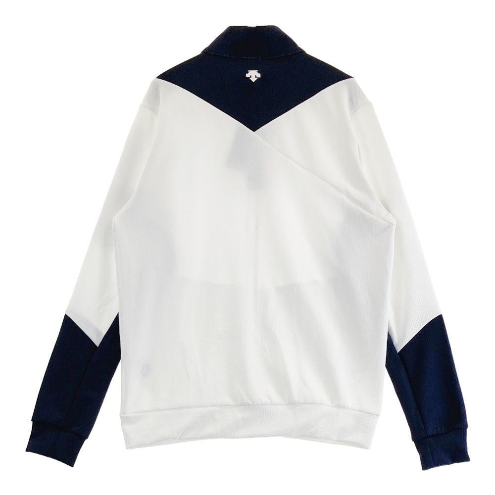 サイズ L SRIXON スリクソン ジップジャケット byDESCENT ホワイト系 240101529653 ゴルフウェア メンズ ストスト