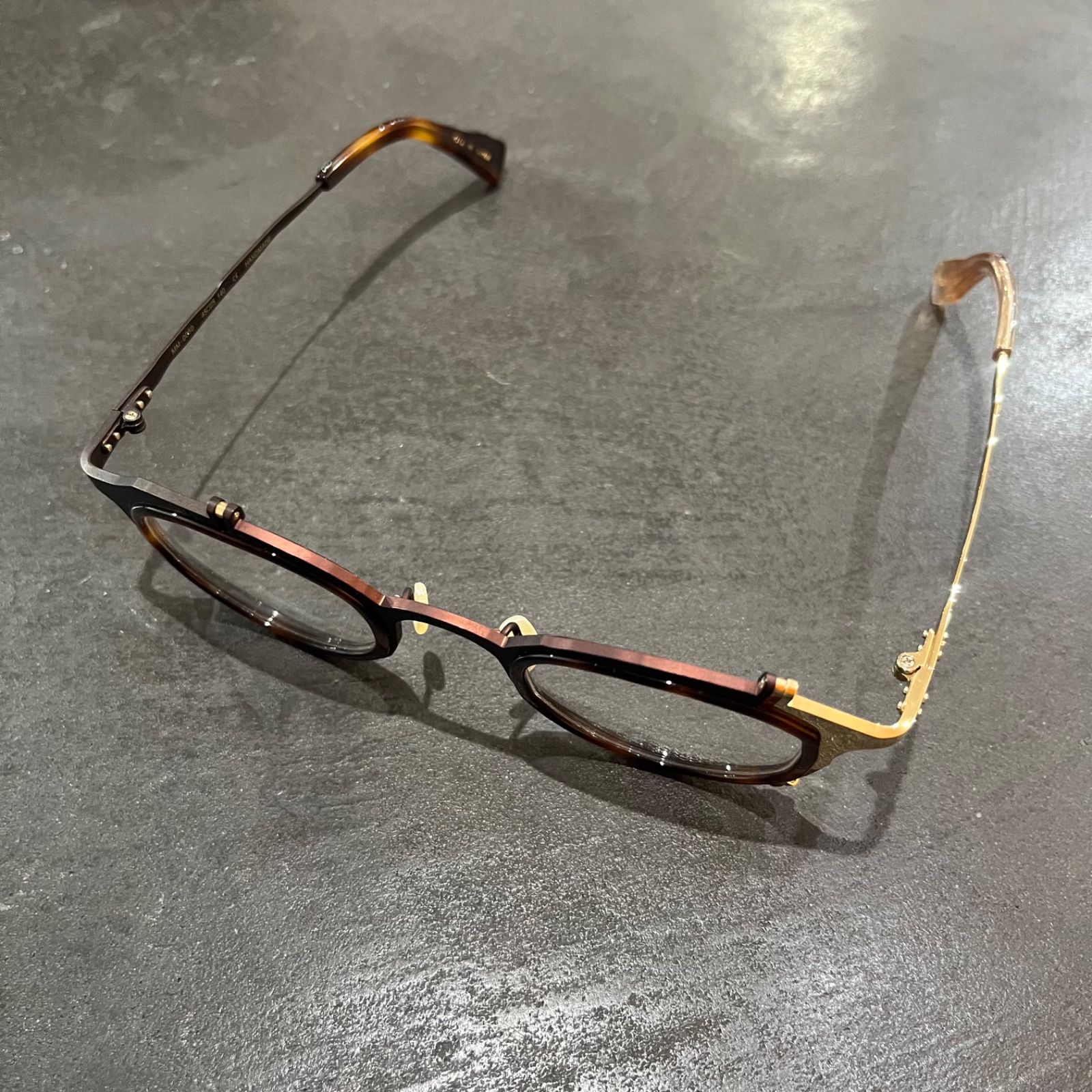 参考上代77000円 MASAHIRO MARUYAMA BROKEN ブローケン メガネ 