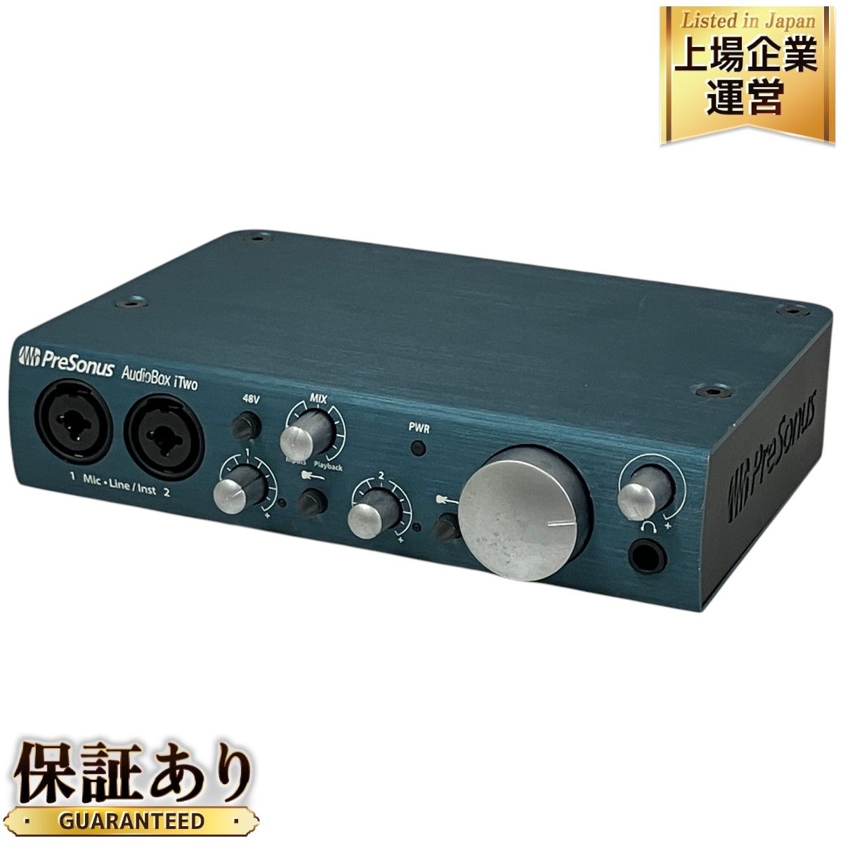 Presonus プレソナス AUDIOBOX iTWO オーディオインターフェイス 楽器 録音 中古 T9441157 - メルカリ