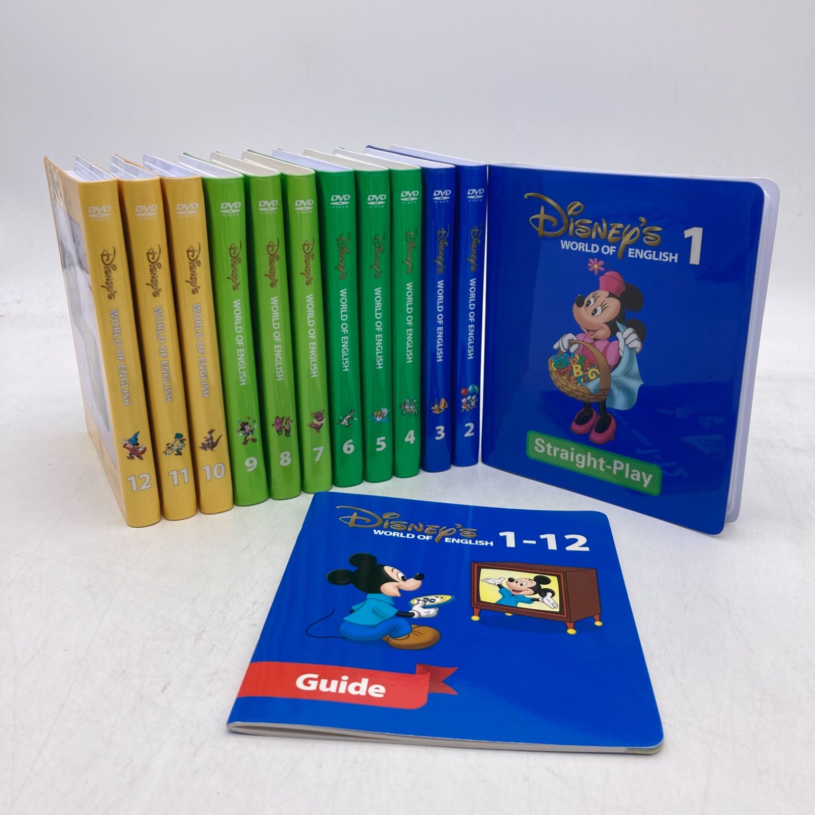 2018年 ストレートプレイDVD 新子役 字幕あり プレイオールソングス機能 ディズニー英語システム DWE Disney ワールドファミリー 406605