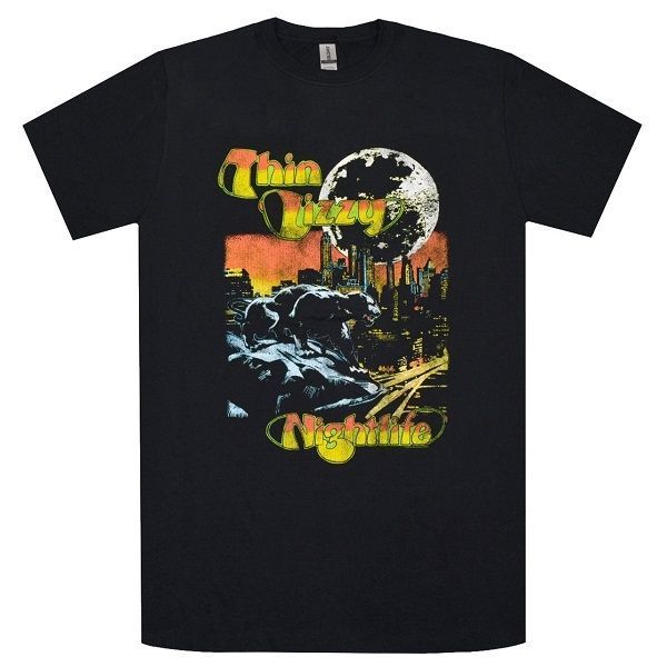 THIN LIZZY シンリジィ Nightlife Tシャツ - メルカリ