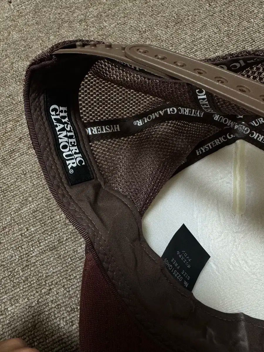 HYSTERIC GLAMOUR ヒステリックグラマー 見た 二 ルージュ メッシュキャップ